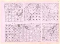 Lake - Township 59 Ranges 6, 7, 8, 9, 10, and 11, Moose Lake, Nine Mile, Crooked, Sand Lake, Stony River, Minnesota State Atlas 1925c